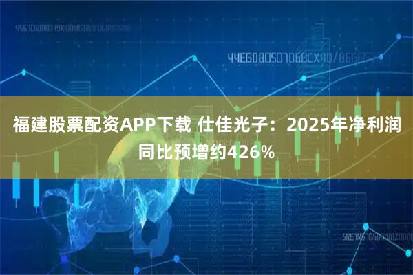 福建股票配资APP下载 仕佳光子：2025年净利润同比预增约426%